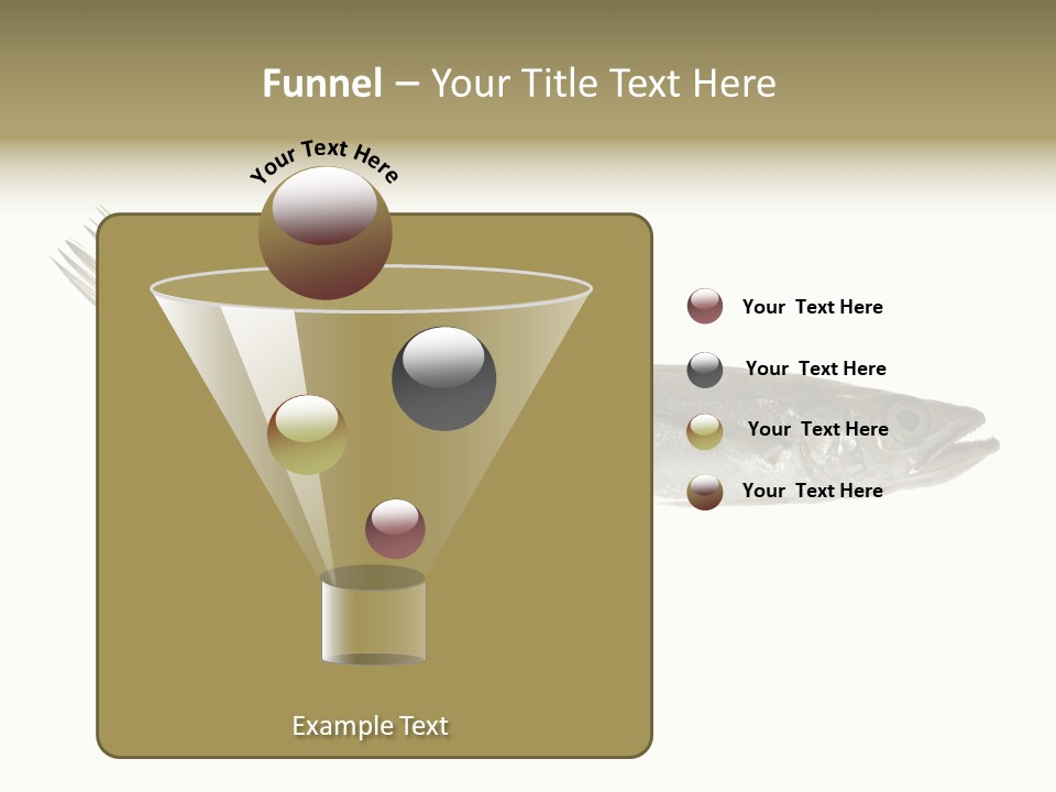 Nutritive White Hake PowerPoint Template