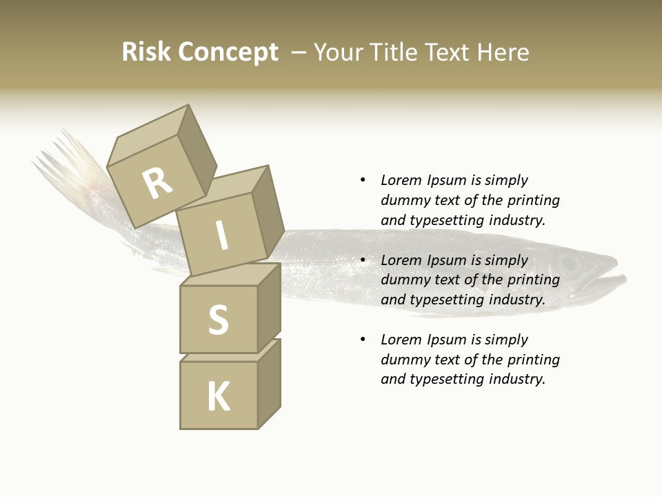 Nutritive White Hake PowerPoint Template