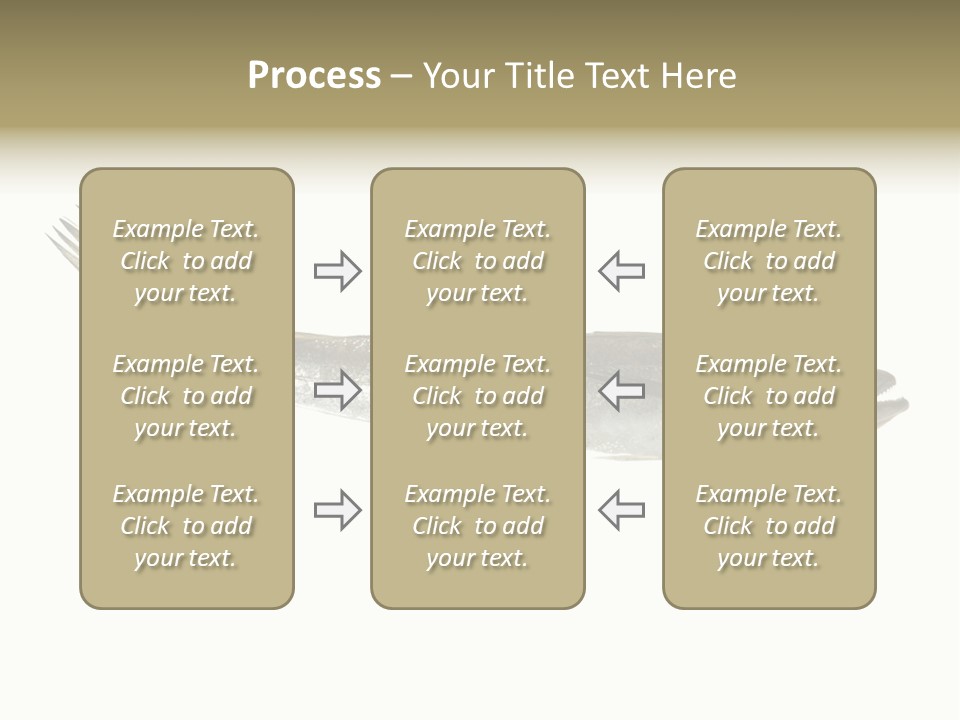 Nutritive White Hake PowerPoint Template