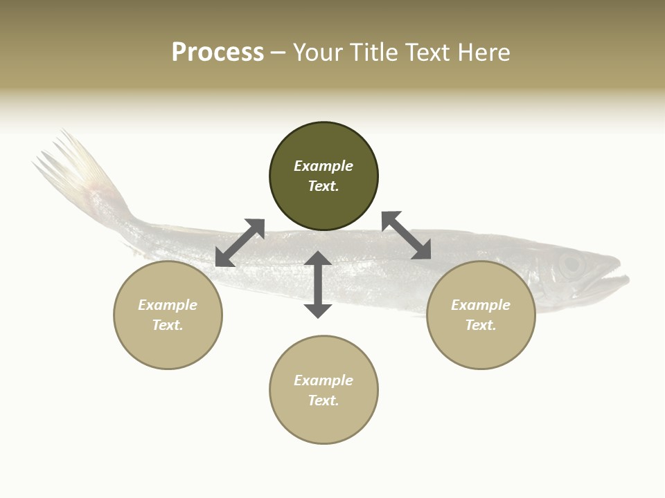 Nutritive White Hake PowerPoint Template