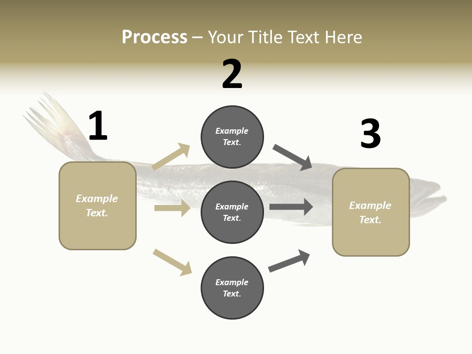 Nutritive White Hake PowerPoint Template