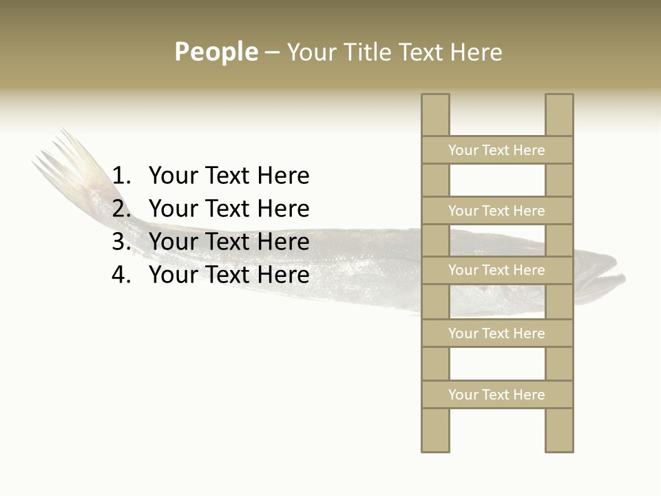 Nutritive White Hake PowerPoint Template