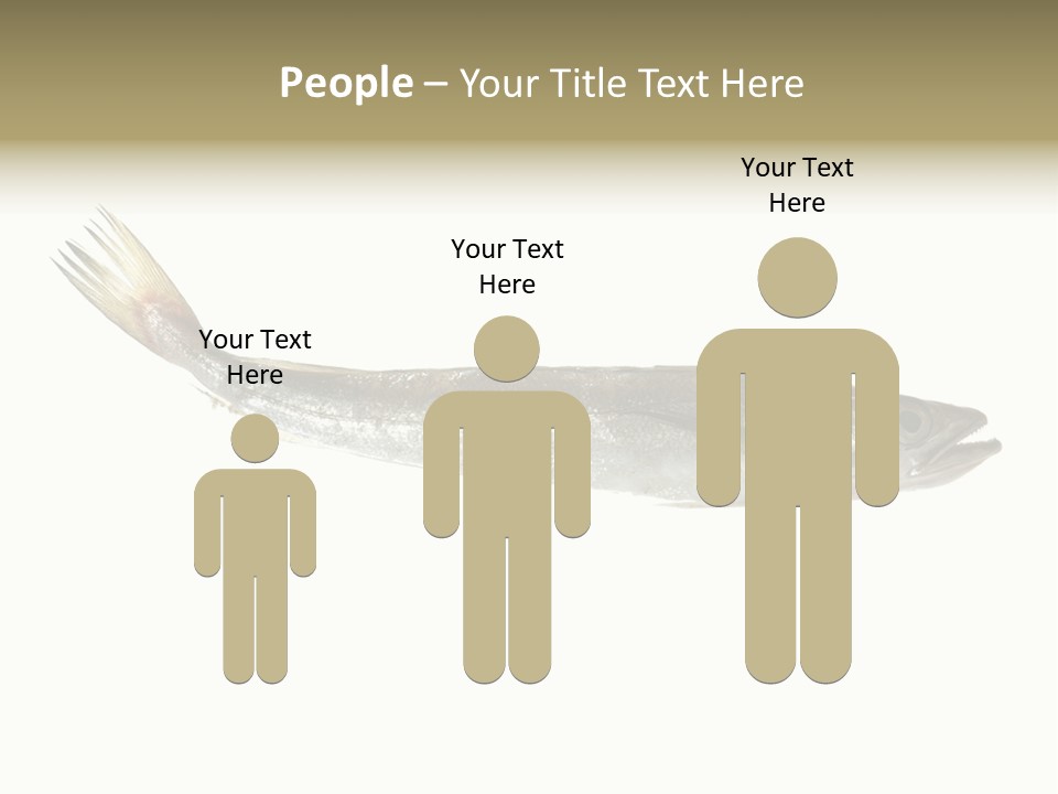 Nutritive White Hake PowerPoint Template