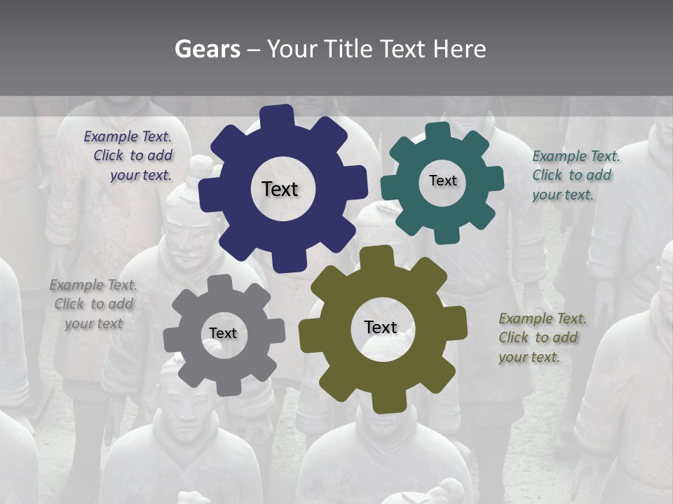 Generals Art Brown PowerPoint Template