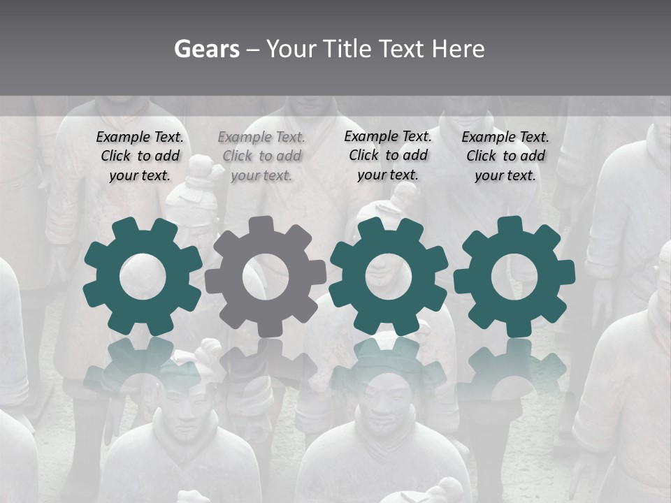 Generals Art Brown PowerPoint Template