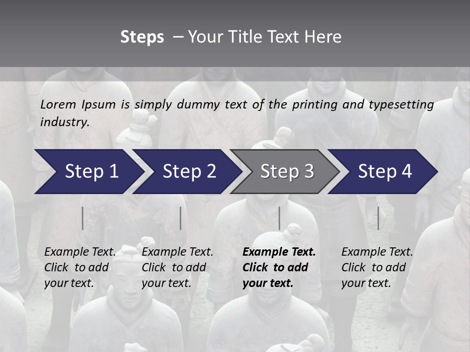 Generals Art Brown PowerPoint Template