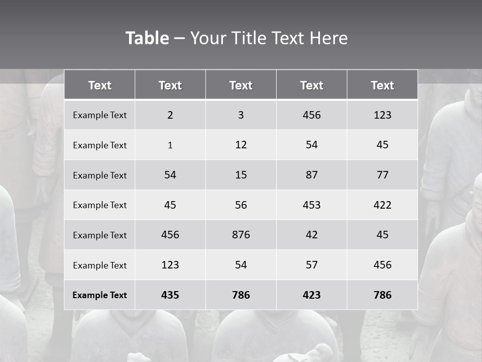 Generals Art Brown PowerPoint Template