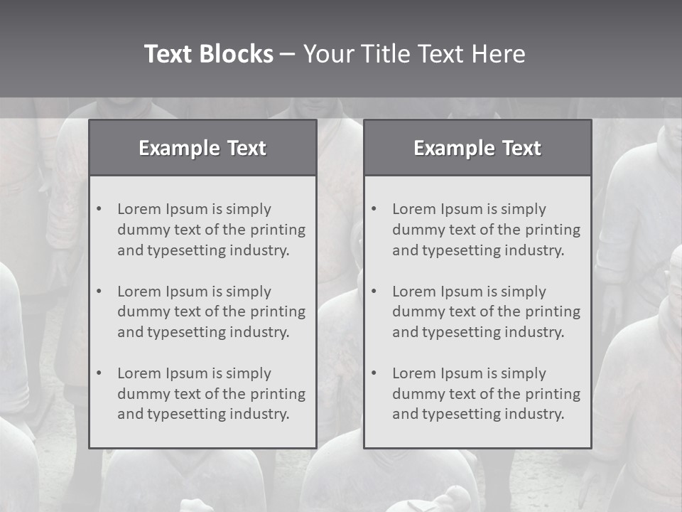 Generals Art Brown PowerPoint Template