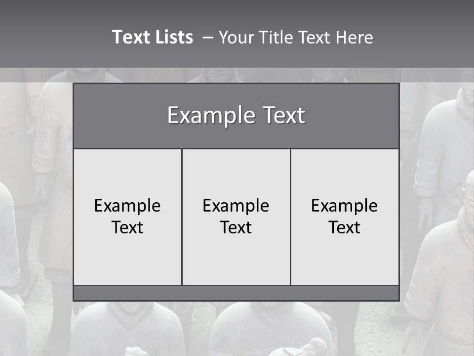 Generals Art Brown PowerPoint Template