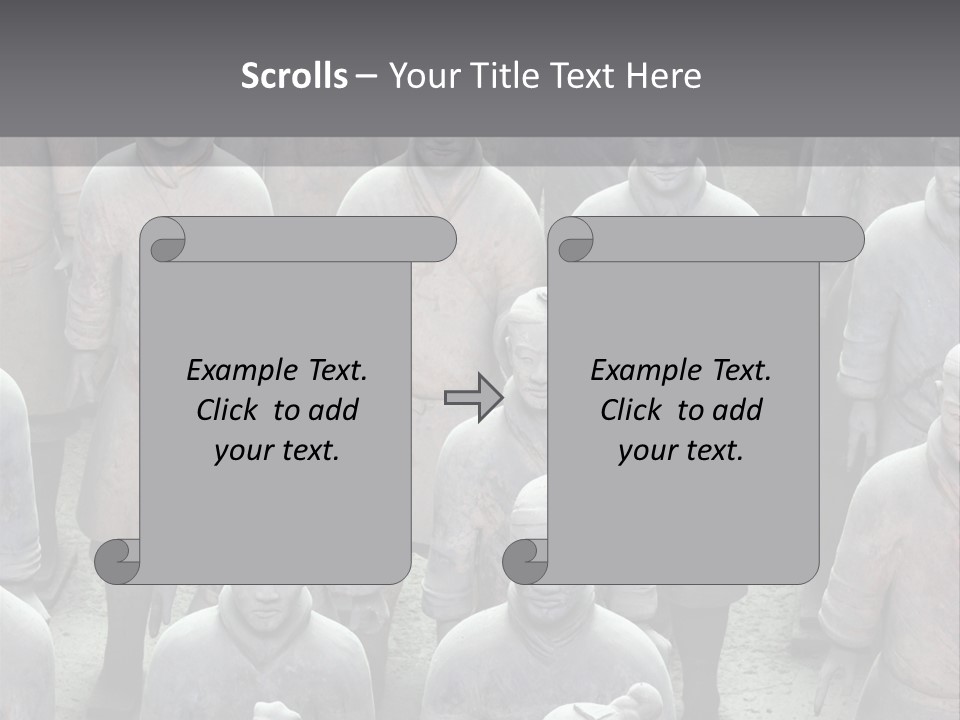 Generals Art Brown PowerPoint Template