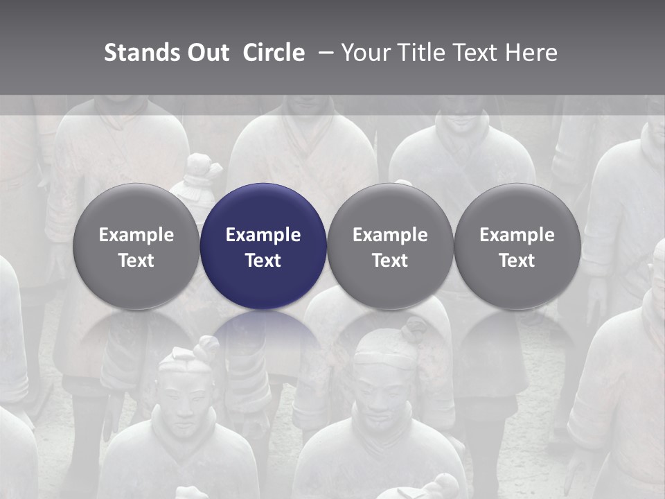 Generals Art Brown PowerPoint Template