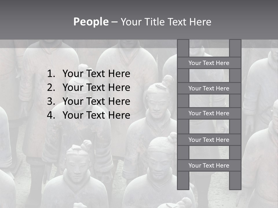 Generals Art Brown PowerPoint Template