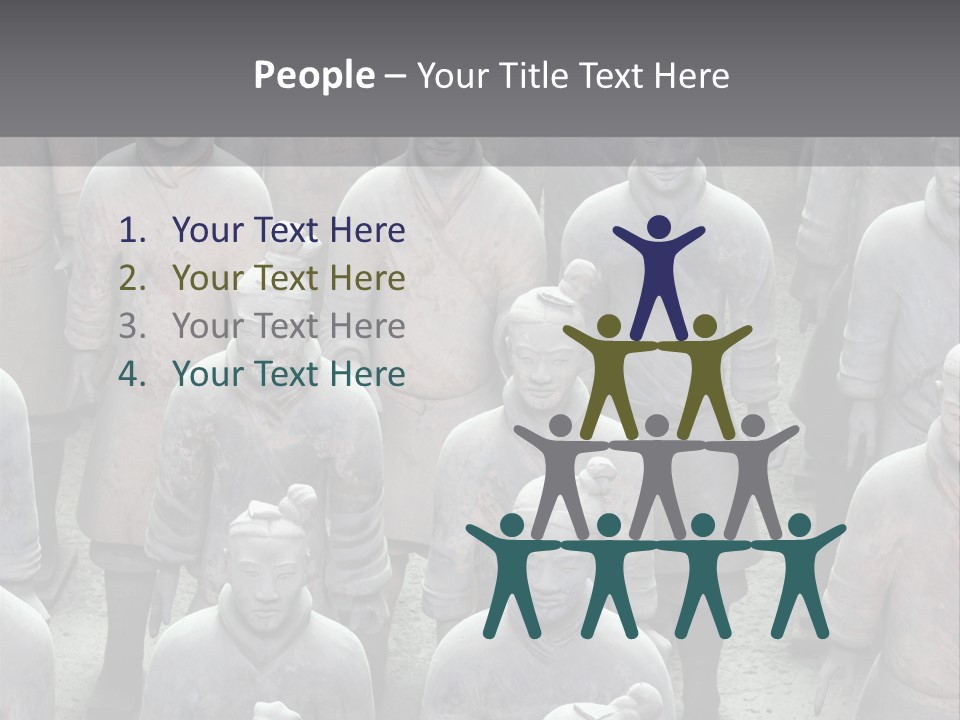 Generals Art Brown PowerPoint Template