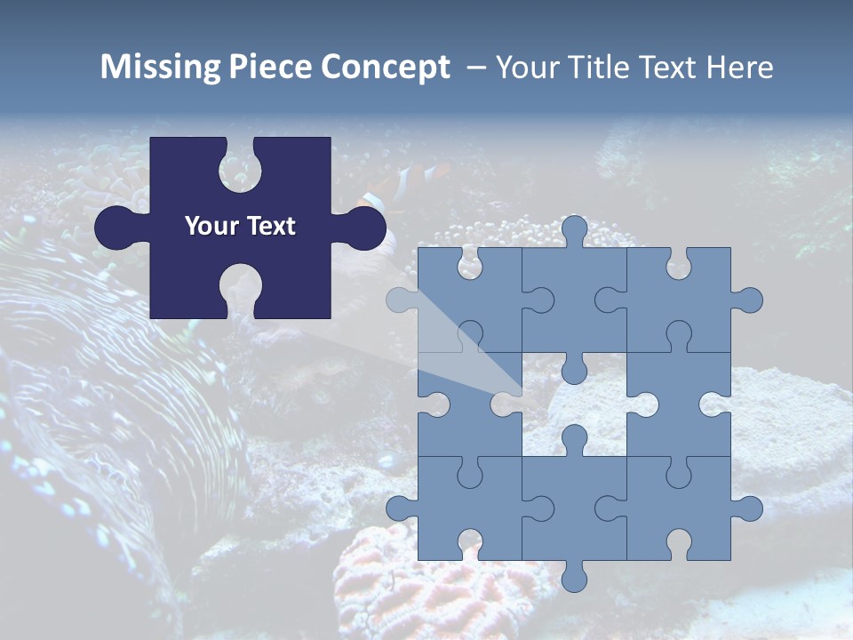 Rock Aquatic Coral PowerPoint Template