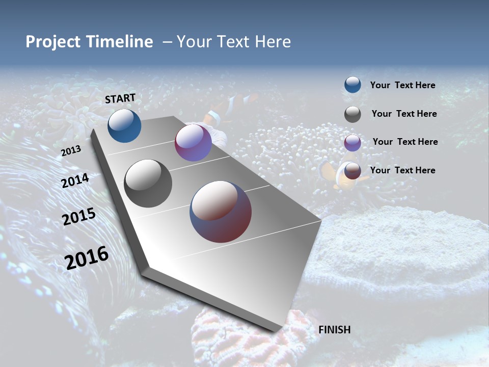 Rock Aquatic Coral PowerPoint Template