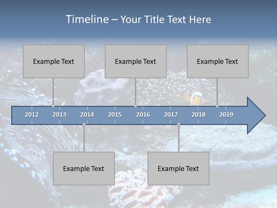 Rock Aquatic Coral PowerPoint Template
