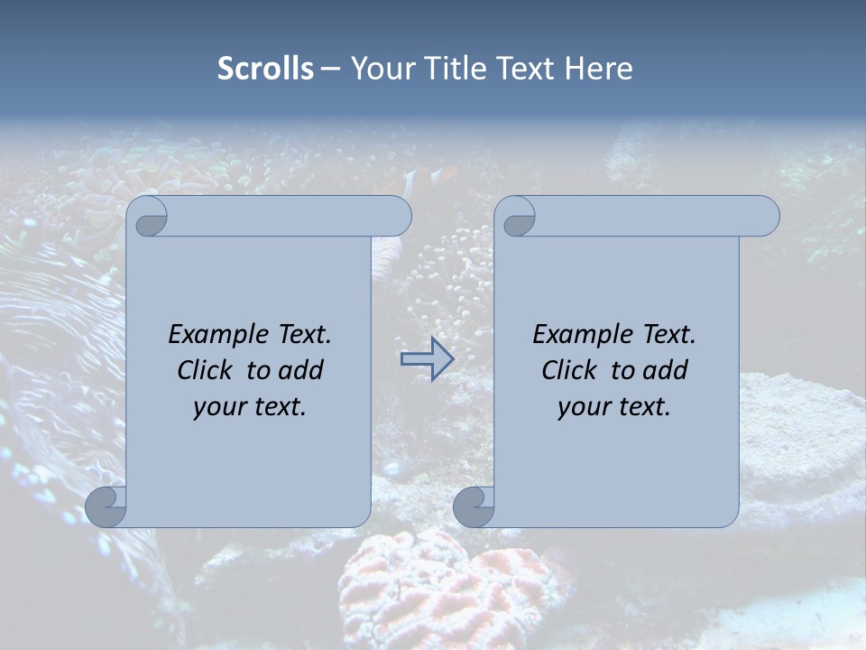 Rock Aquatic Coral PowerPoint Template