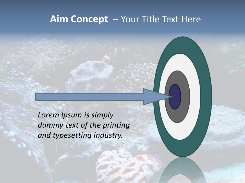 Rock Aquatic Coral PowerPoint Template
