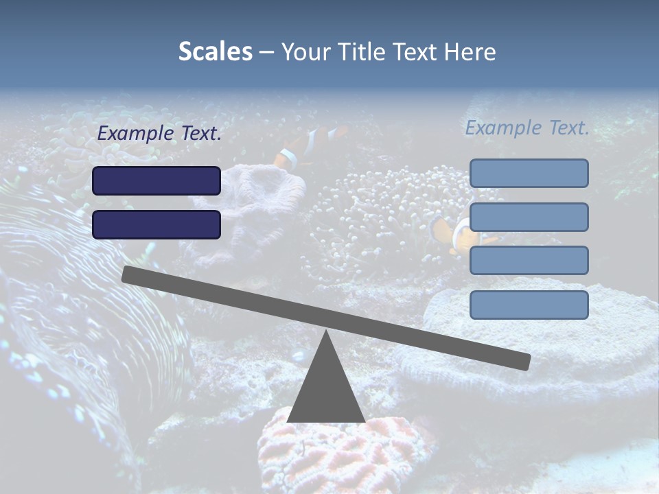 Rock Aquatic Coral PowerPoint Template