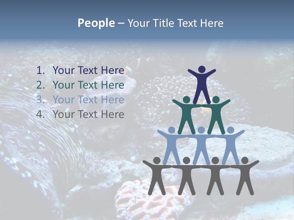 Rock Aquatic Coral PowerPoint Template