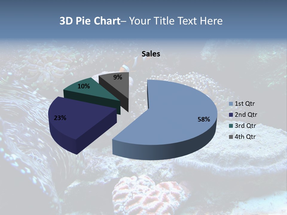 Rock Aquatic Coral PowerPoint Template