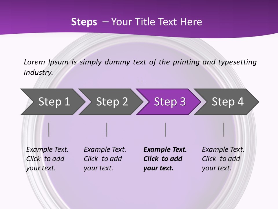 Still Concept Silver PowerPoint Template