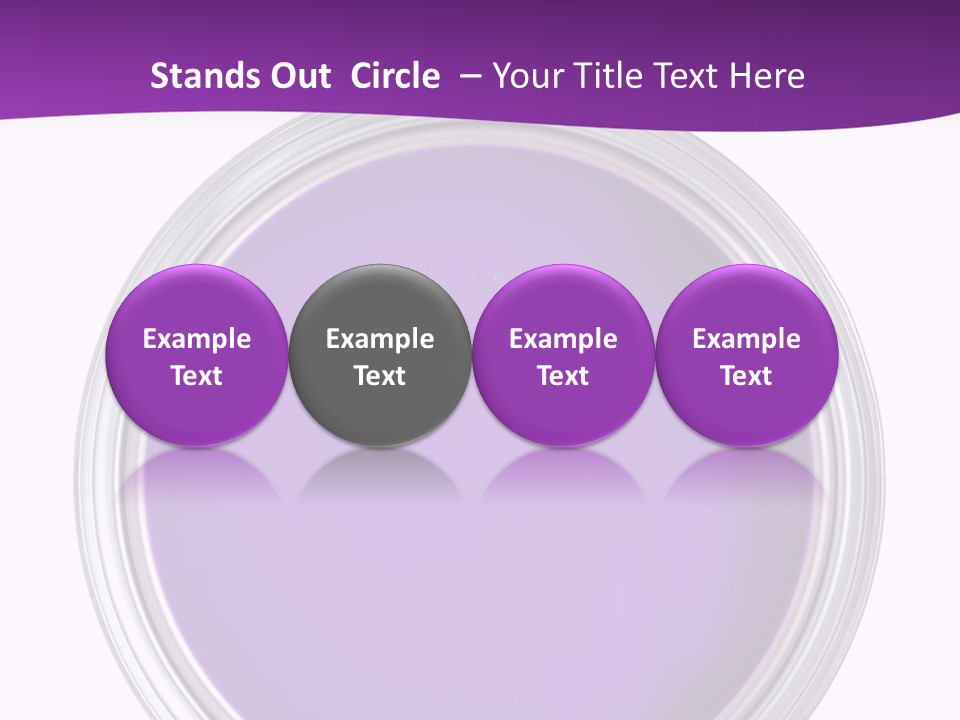 Still Concept Silver PowerPoint Template