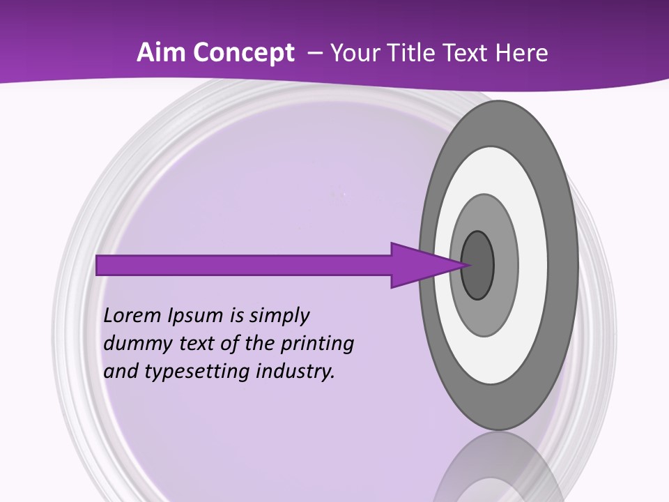 Still Concept Silver PowerPoint Template