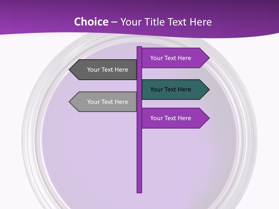 Still Concept Silver PowerPoint Template