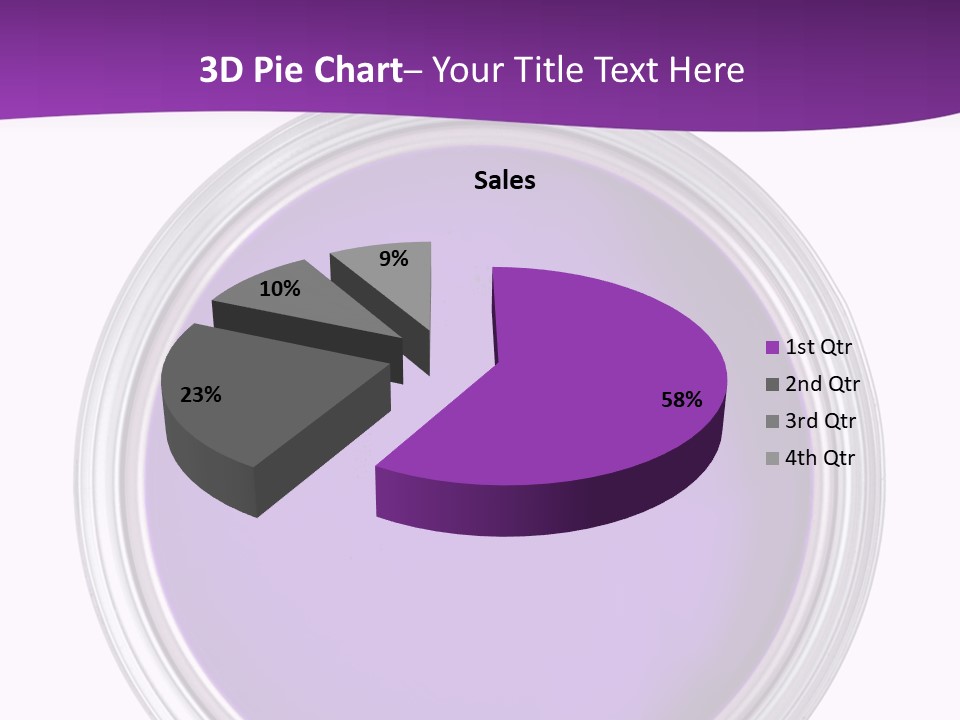 Still Concept Silver PowerPoint Template