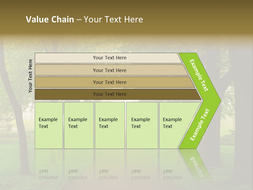 Journey Forest Landscape PowerPoint Template