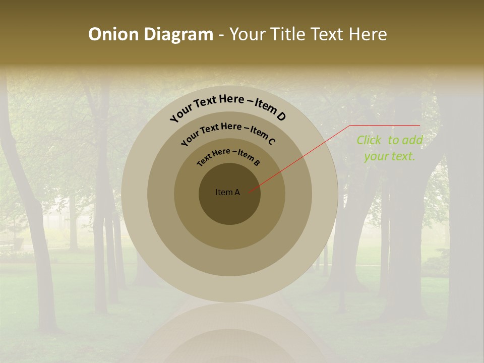 Journey Forest Landscape PowerPoint Template
