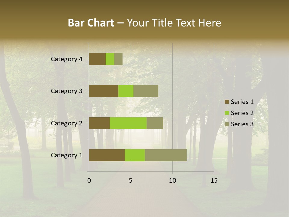 Journey Forest Landscape PowerPoint Template