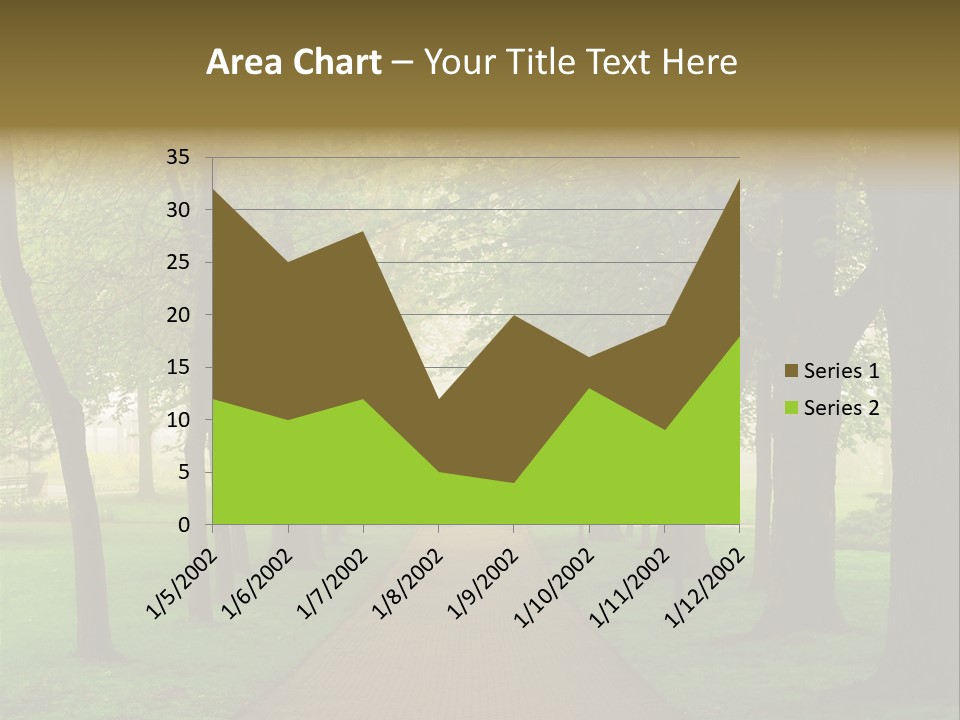 Journey Forest Landscape PowerPoint Template
