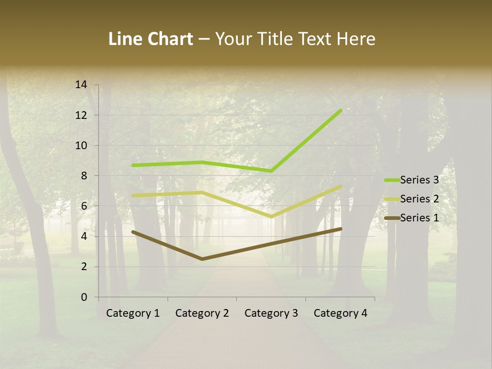 Journey Forest Landscape PowerPoint Template