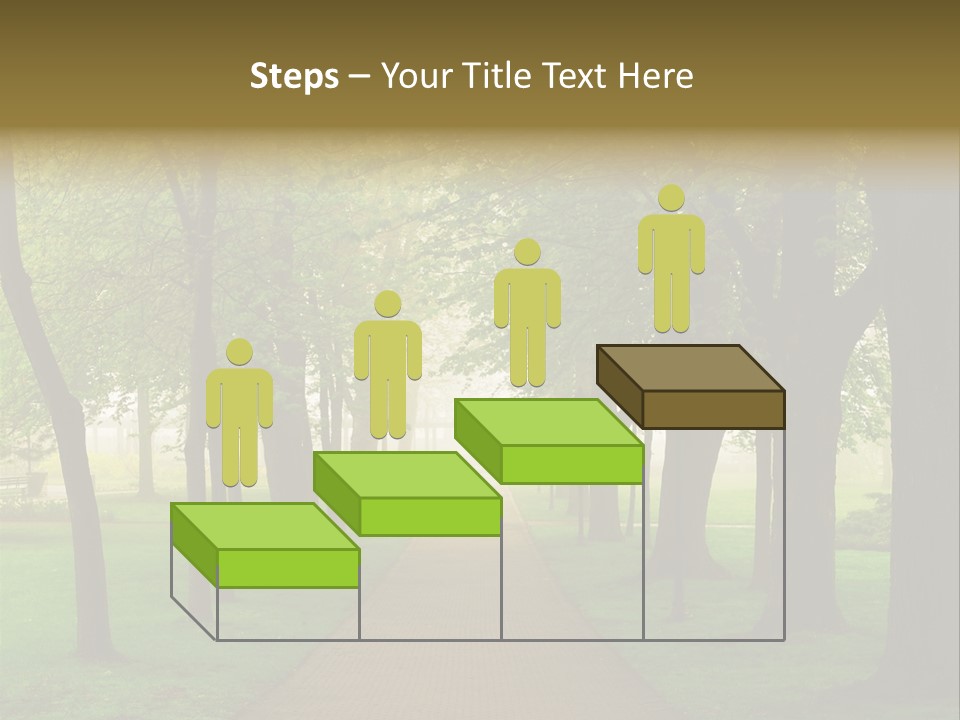 Journey Forest Landscape PowerPoint Template