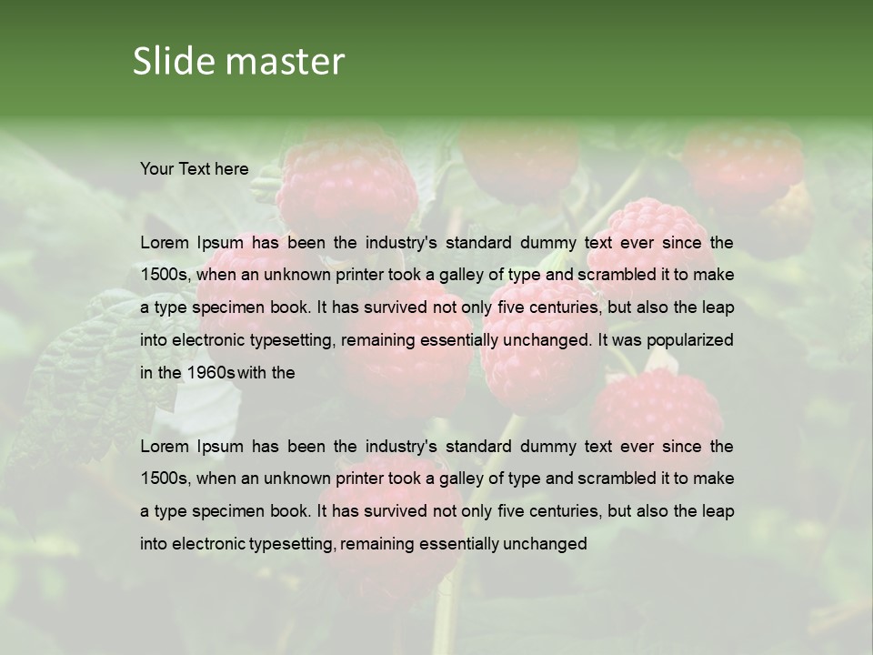 People American Fashion PowerPoint Template