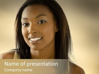 People American Fashion PowerPoint Template