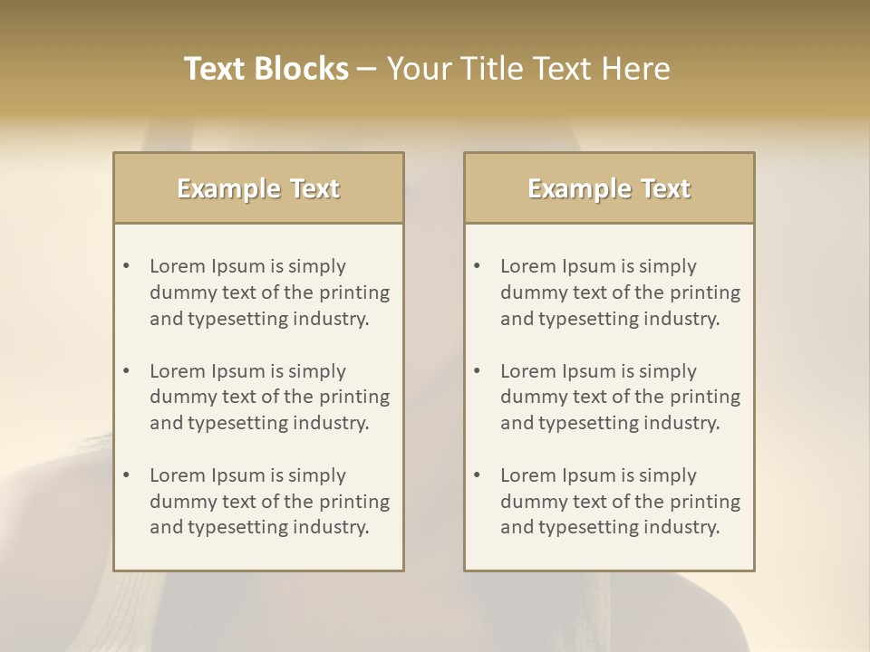 People American Fashion PowerPoint Template