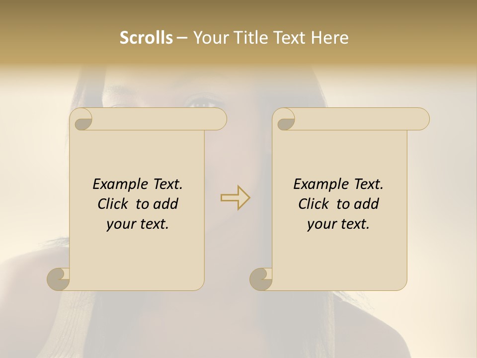 People American Fashion PowerPoint Template