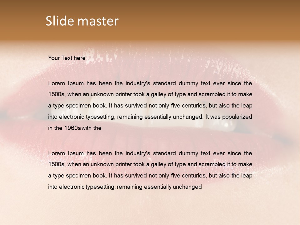 Appliance Stock Counter PowerPoint Template