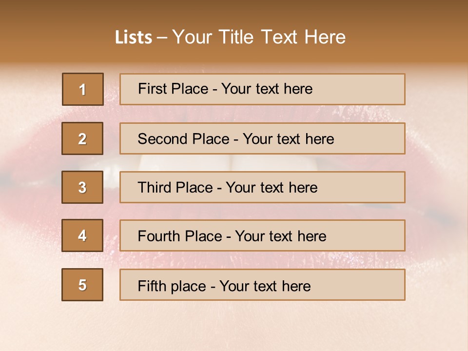 Appliance Stock Counter PowerPoint Template