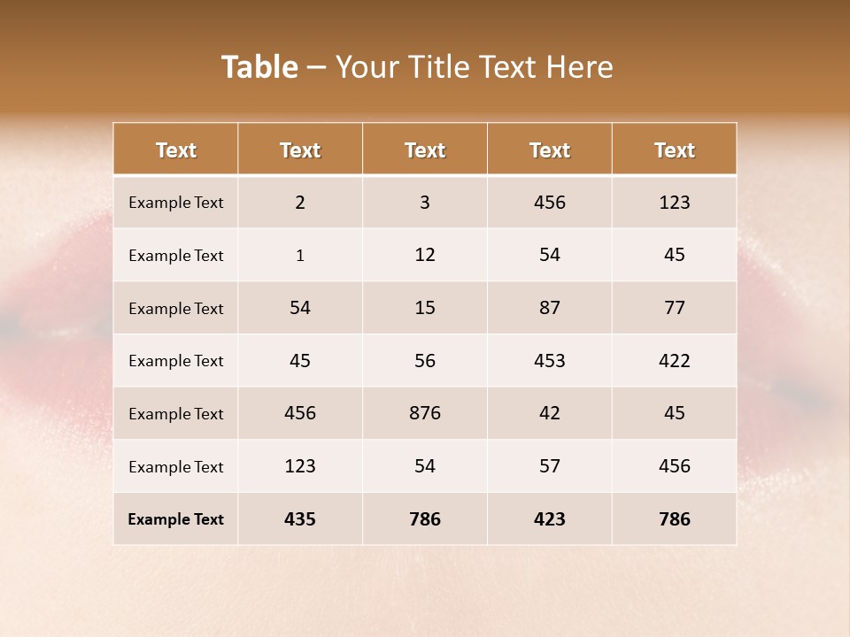 Appliance Stock Counter PowerPoint Template