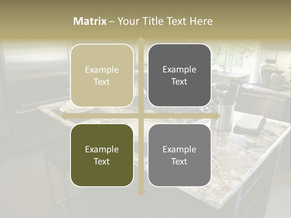 Appliance Stock Counter PowerPoint Template