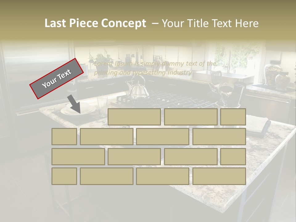 Appliance Stock Counter PowerPoint Template