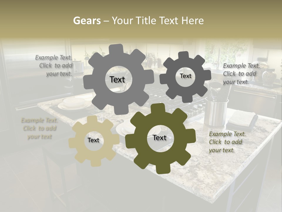 Appliance Stock Counter PowerPoint Template