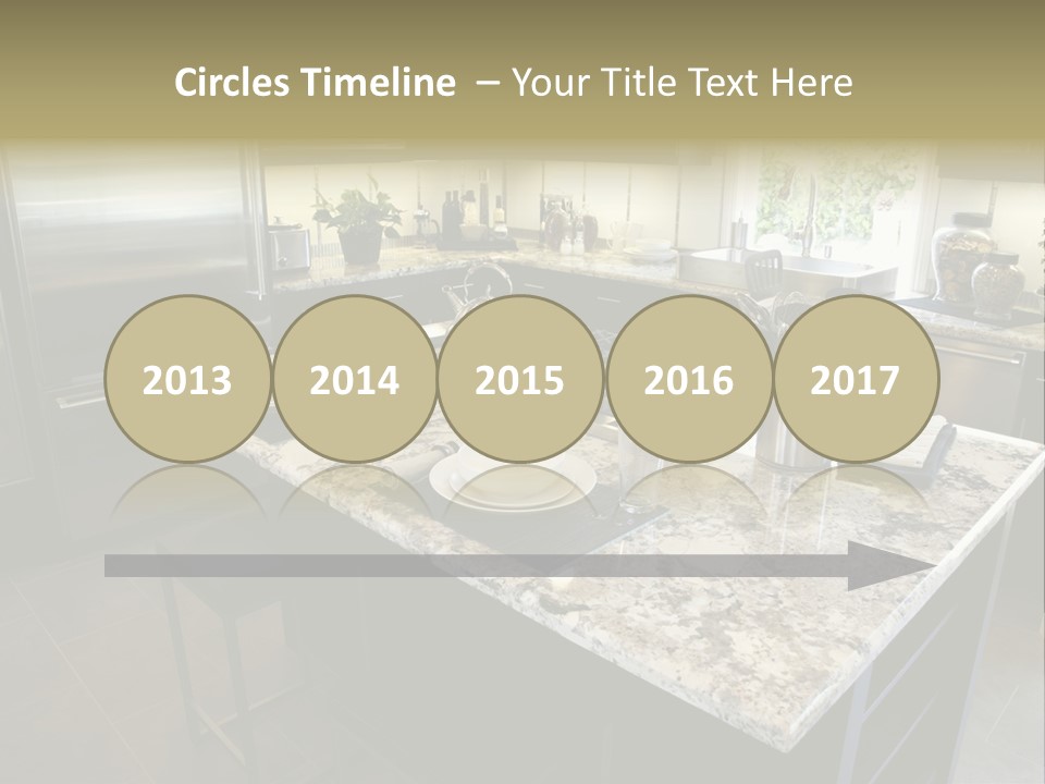 Appliance Stock Counter PowerPoint Template