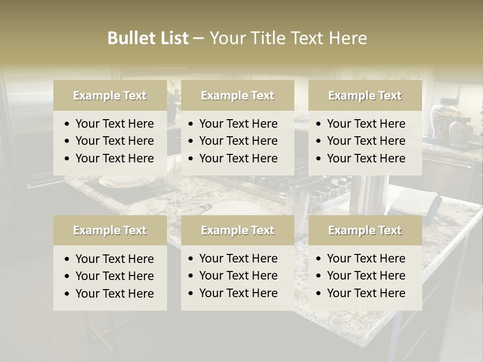 Appliance Stock Counter PowerPoint Template