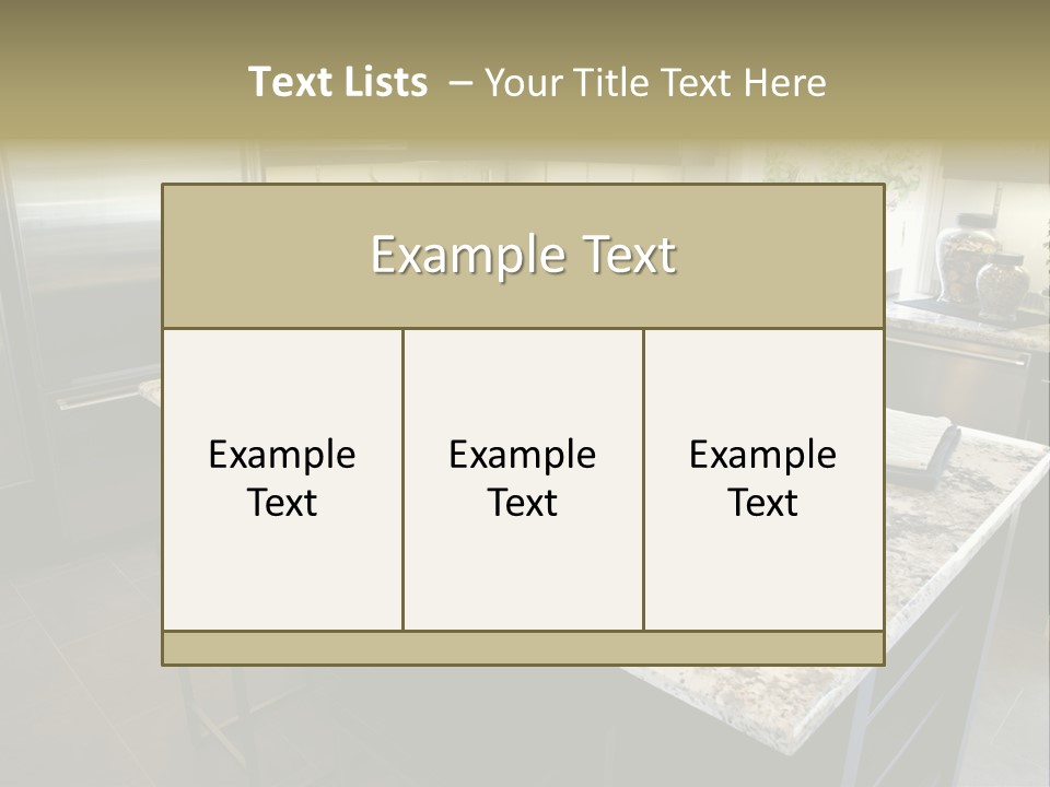 Appliance Stock Counter PowerPoint Template