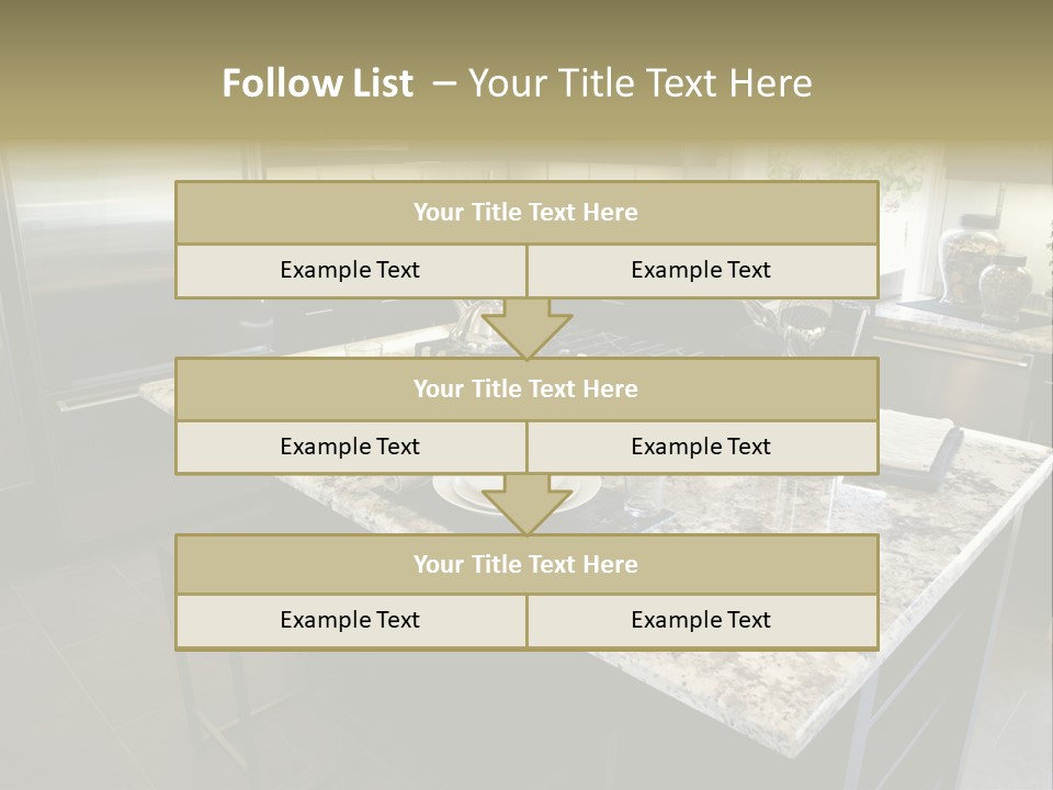 Appliance Stock Counter PowerPoint Template